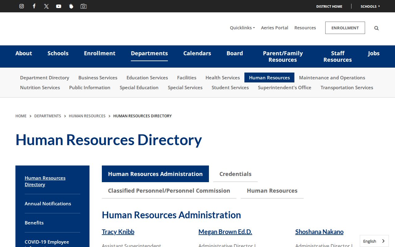 Costa Mesa people directories Newport-Mesa Unified staff directory
